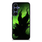 Villains Maleficent Silhouette Samsung Galaxy S25 FE Case