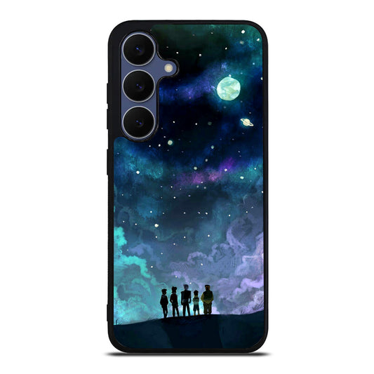Voltron In Space Nebula Samsung Galaxy S25 FE Case