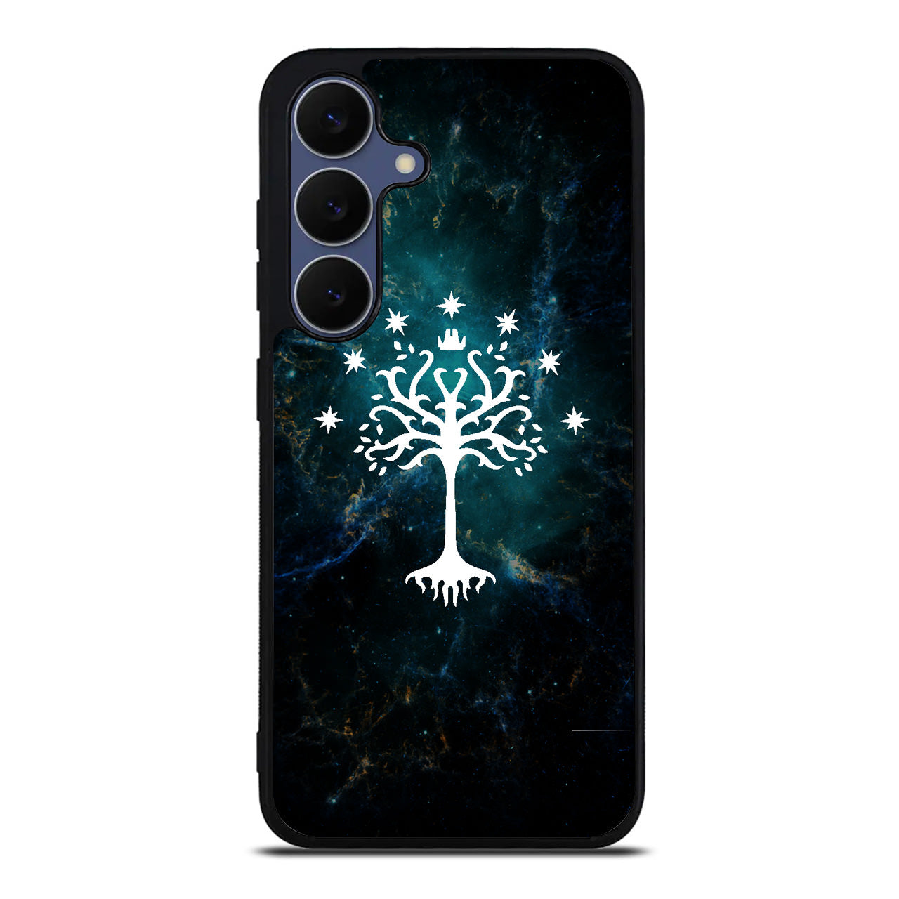White Tree Of Gondor In Space Nebula Samsung Galaxy S25 FE Case