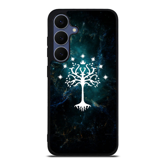 White Tree Of Gondor In Space Nebula Samsung Galaxy S25 FE Case