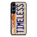 Back to the Future License Plate Timeless Samsung Galaxy S25 FE Case