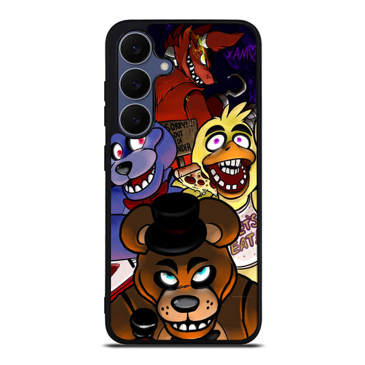 Five Nights at Freddy's Characters Samsung Galaxy S25 FE Case