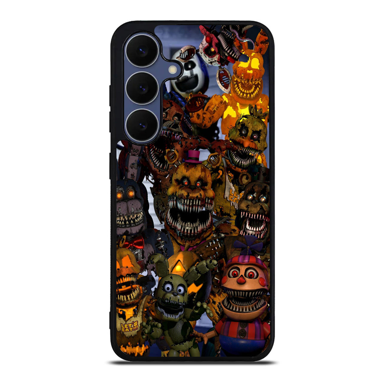 Five Nights at Freddy's Scary Characters Samsung Galaxy S25 FE Case