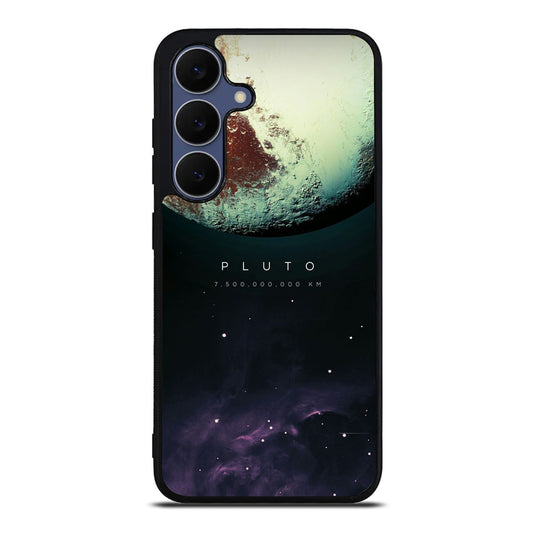 Planet Pluto Samsung Galaxy S25 FE Case