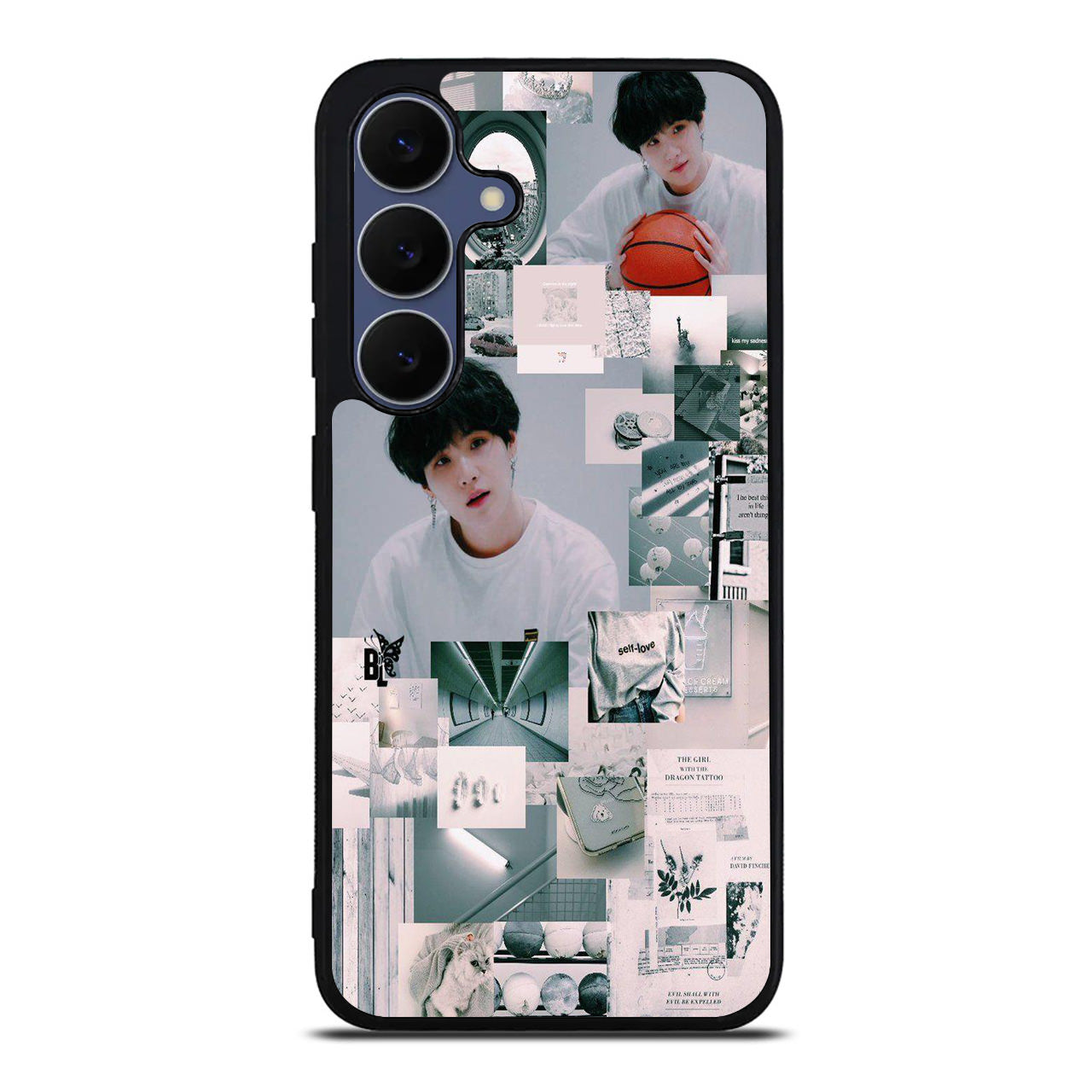 Suga College Wallpaper Samsung Galaxy S25 FE Case