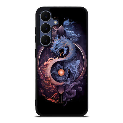 Dragon Yin Yang Samsung Galaxy S25 FE Case