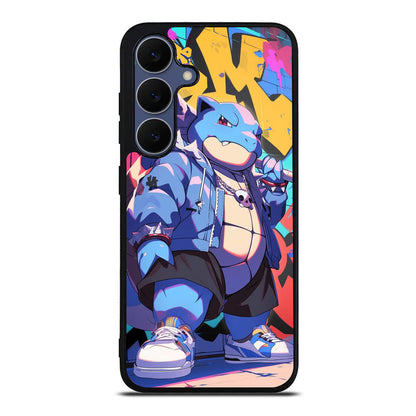 Blastoise Breaks The Block Samsung Galaxy S25 FE Case