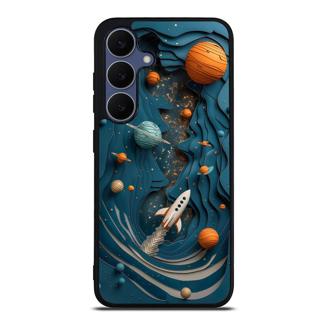 Cardboard Cosmos Samsung Galaxy S25 FE Case