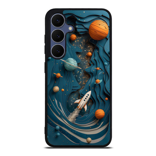 Cardboard Cosmos Samsung Galaxy S25 FE Case