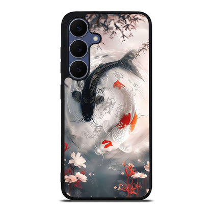 Eternal Balance of The Koi Spirits Samsung Galaxy S25 FE Case
