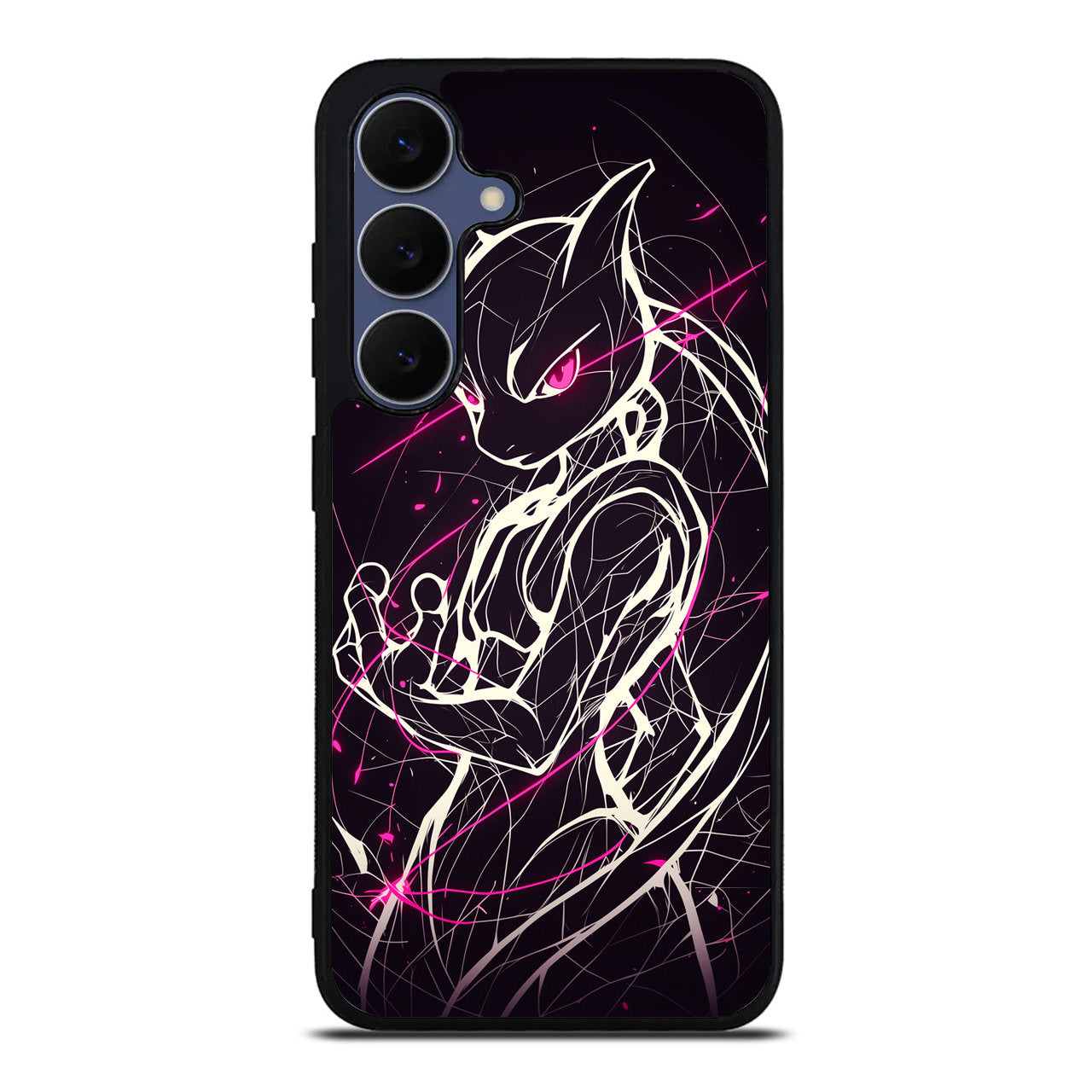 Mewtwo Cosmic Energy Samsung Galaxy S25 FE Case