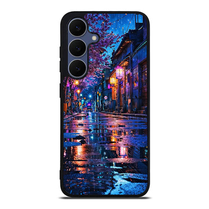 Midnight Sakura Glow Samsung Galaxy S25 FE Case