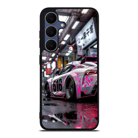 Neon Apex Drift Dreams Samsung Galaxy S25 FE Case