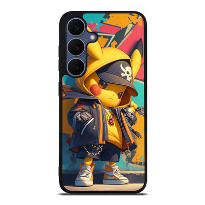 Pikachu Street Rebellion Samsung Galaxy S25 FE Case