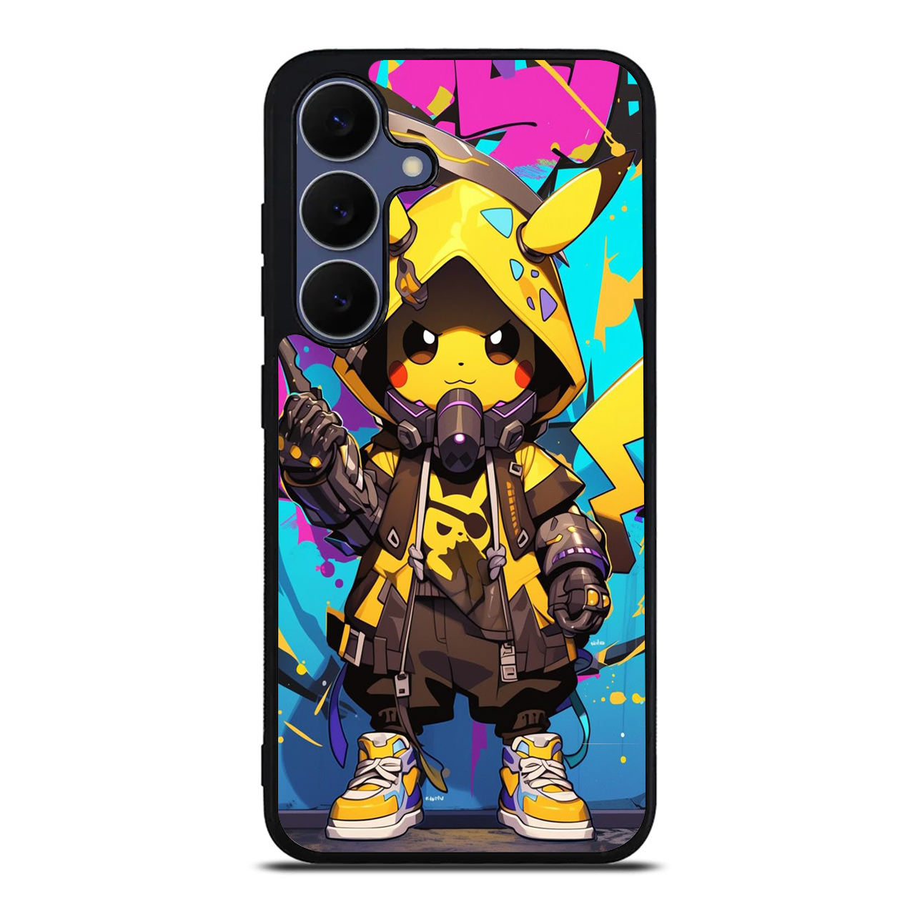 Pikachu Street Shock Assassin Samsung Galaxy S25 FE Case