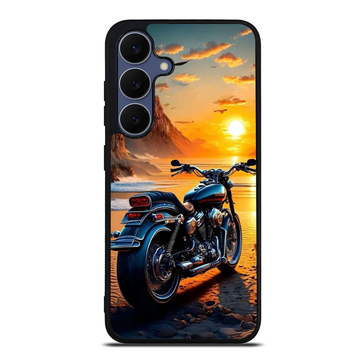 Ride Into the Blaze Samsung Galaxy S25 FE Case