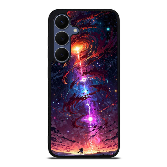 Stargazer at the Axis of Creation Samsung Galaxy S25 FE Case