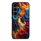 The Dance of Abstract Waves Samsung Galaxy S25 FE Case