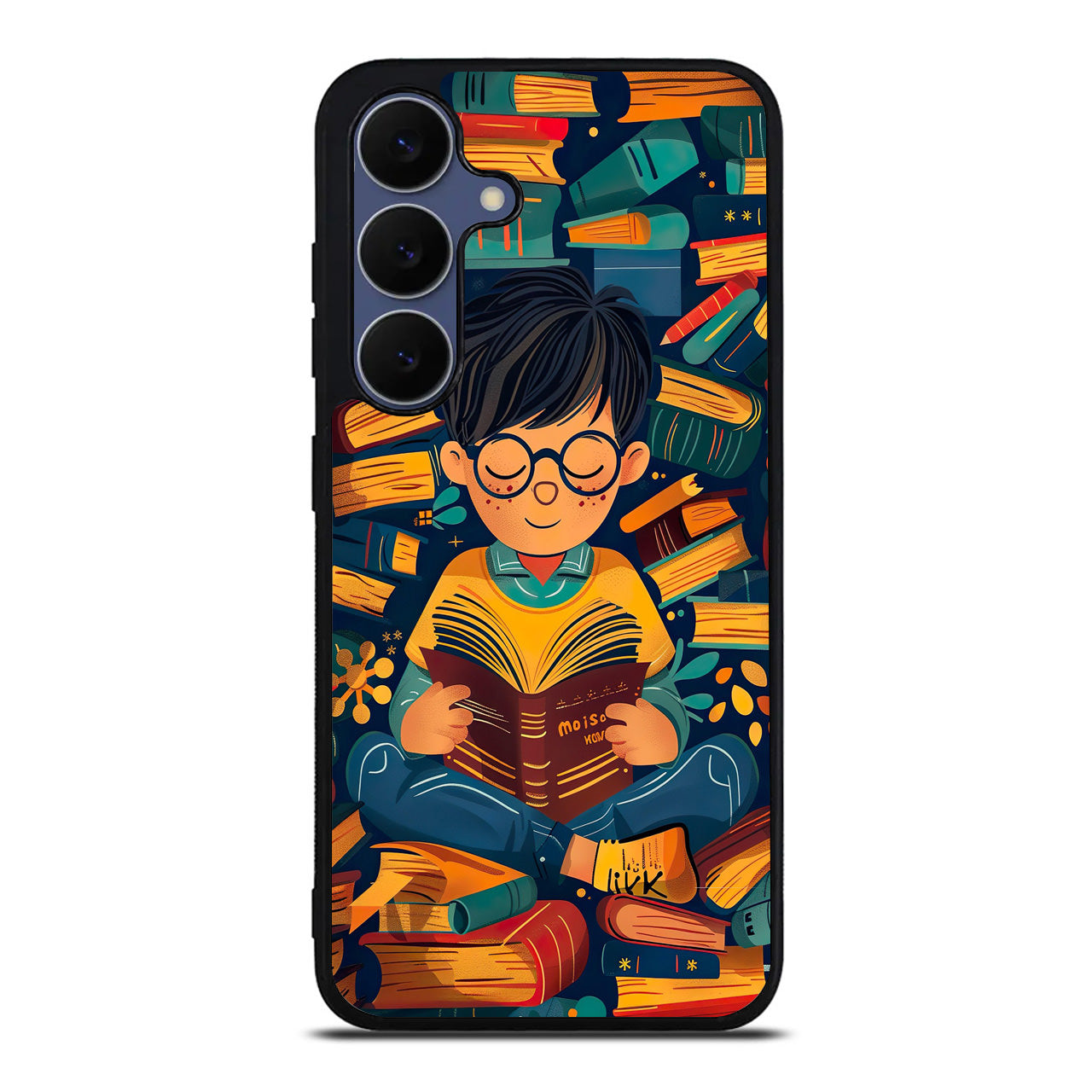Universe of The Bookworm Samsung Galaxy S25 FE Case