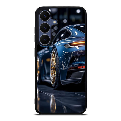 Velvet Thunder Elegance on Wheels Samsung Galaxy S25 FE Case