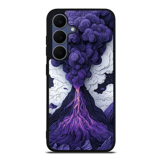 Violet Fury The Awakening Volcano Samsung Galaxy S25 FE Case
