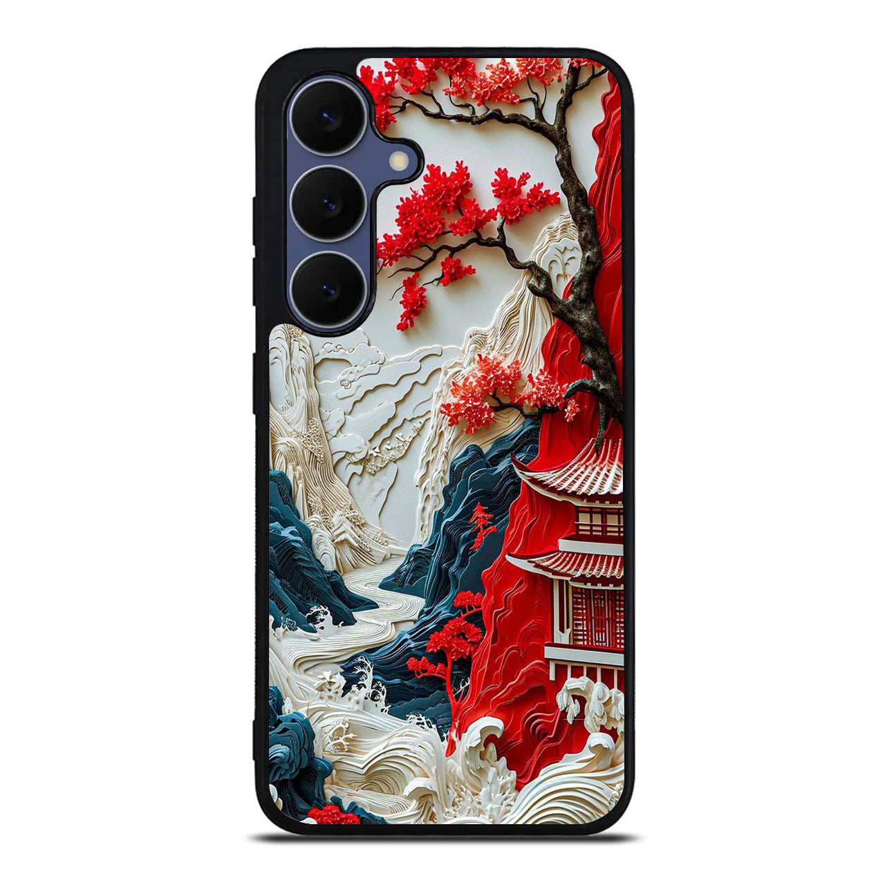 Whispers of the Crimson Zen Samsung Galaxy S25 FE Case