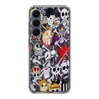 All Pirate Symbols One Piece Samsung Galaxy S25 FE Case