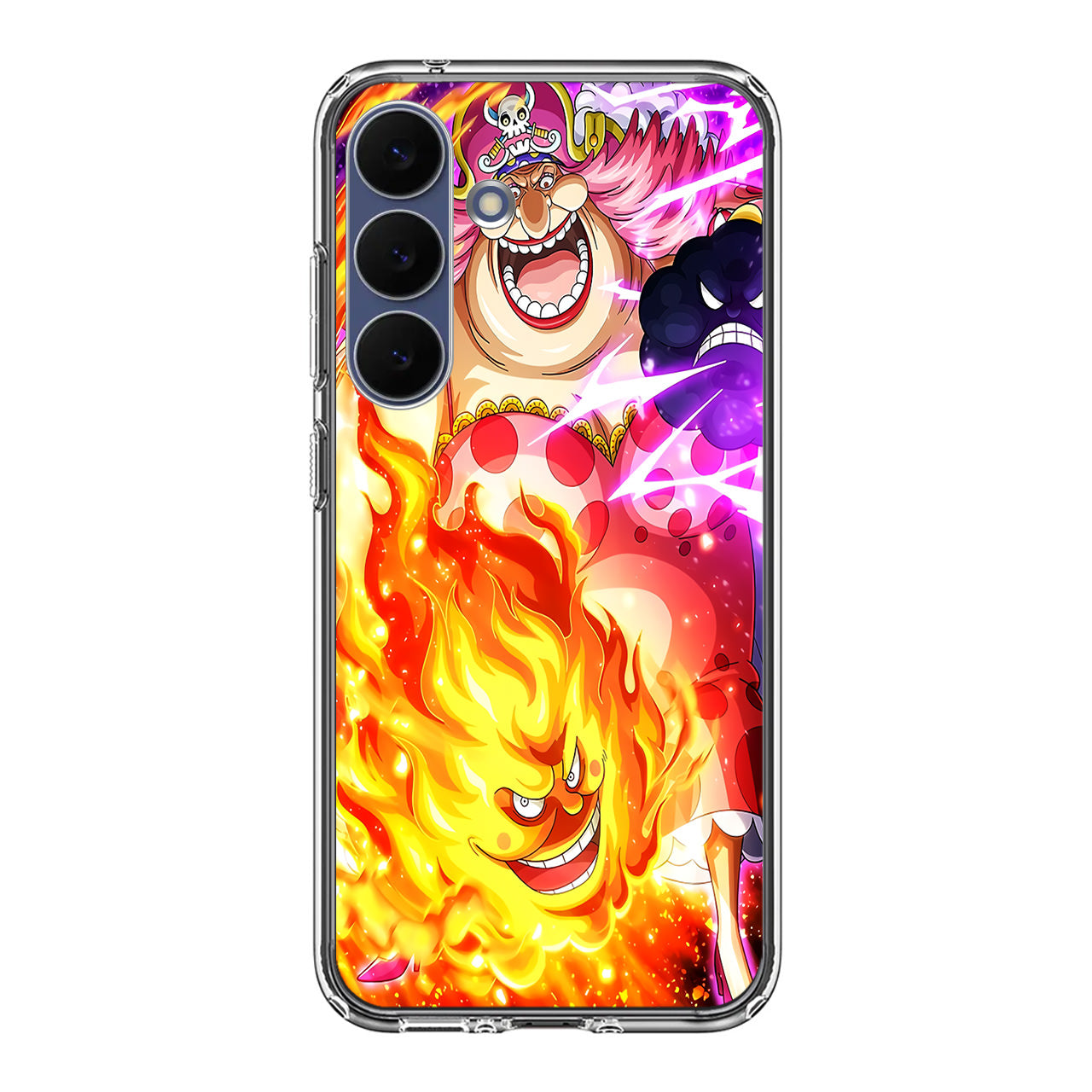 Big Mom With Prometheus And Zeus Samsung Galaxy S25 FE Case