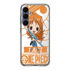 Chibi Nami Samsung Galaxy S25 FE Case
