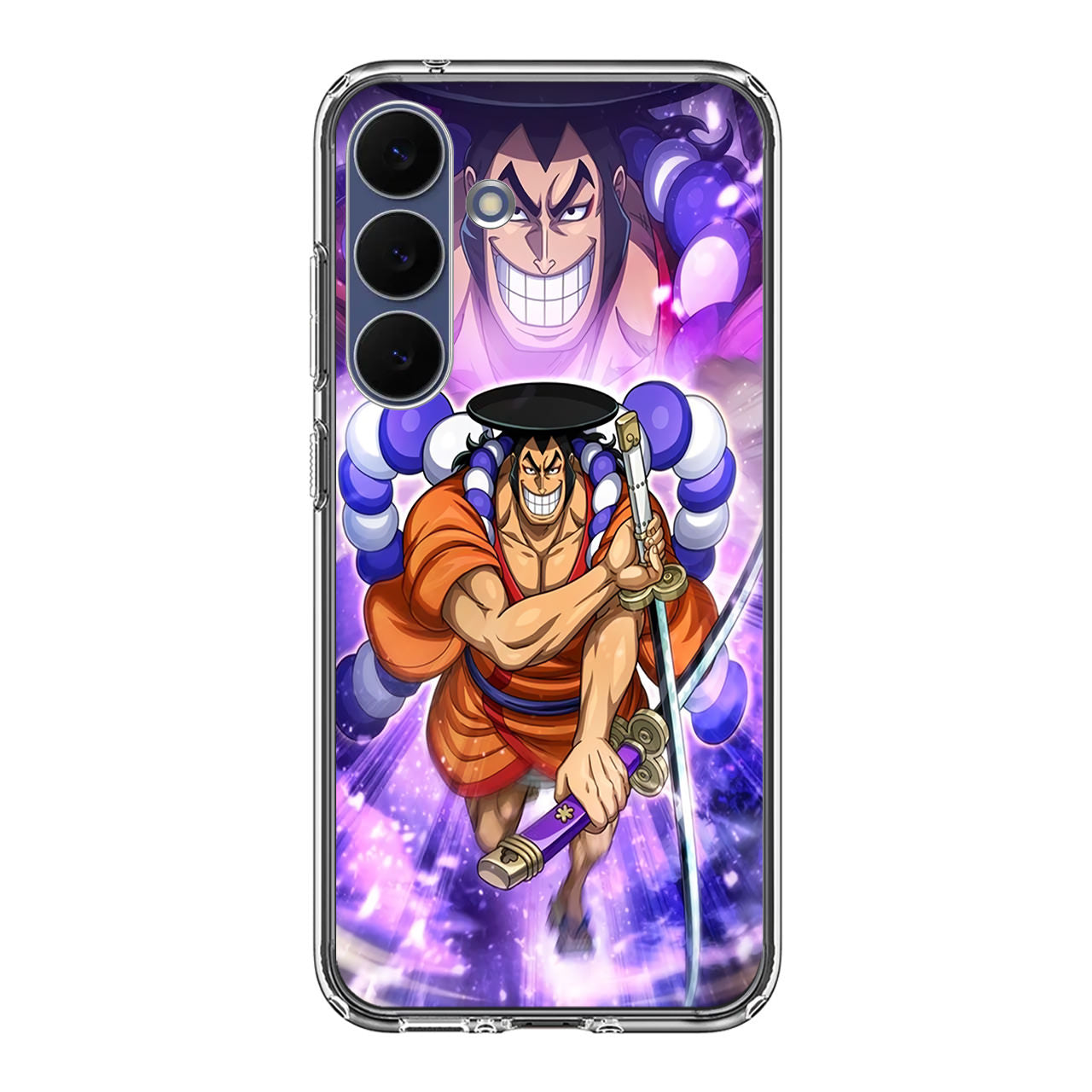 Kozuki Oden Two-Sword Style Samsung Galaxy S25 FE Case
