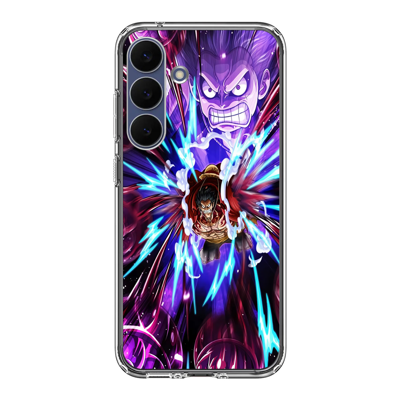 Luffy Bounce Man Gattling Gun Samsung Galaxy S25 FE Case