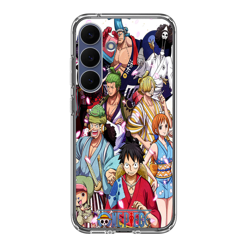 Mugiwara Crew Wano Samsung Galaxy S25 FE Case