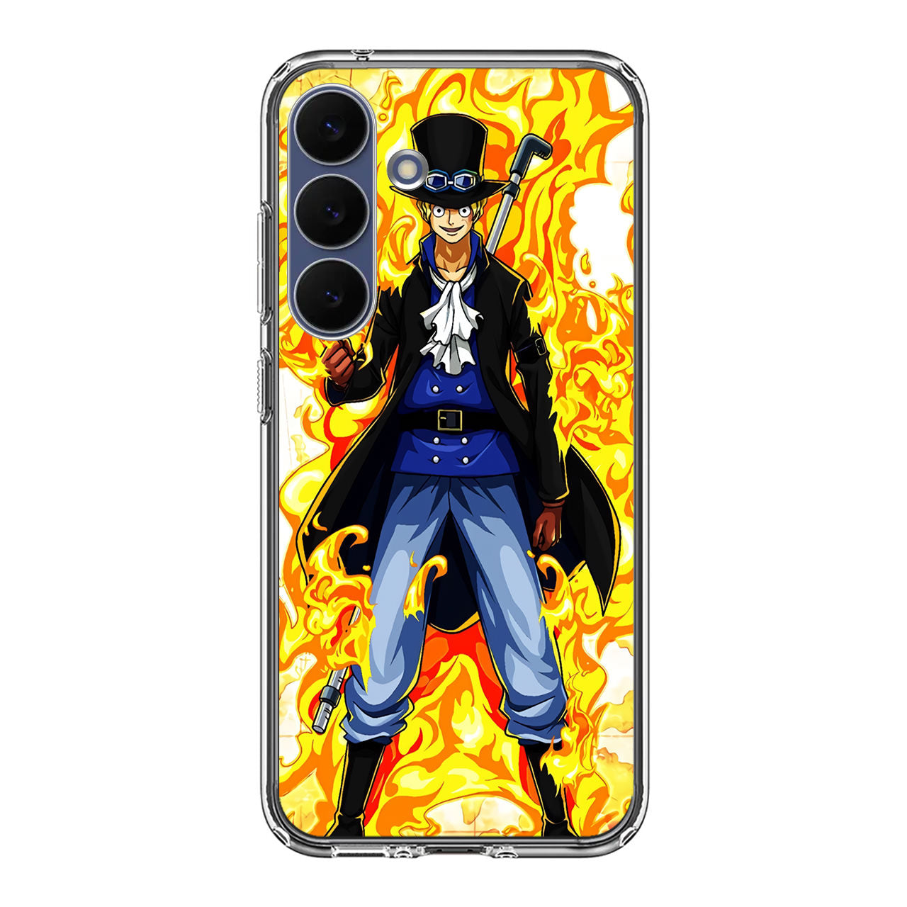 Sabo Mera Mera No Mi Samsung Galaxy S25 FE Case