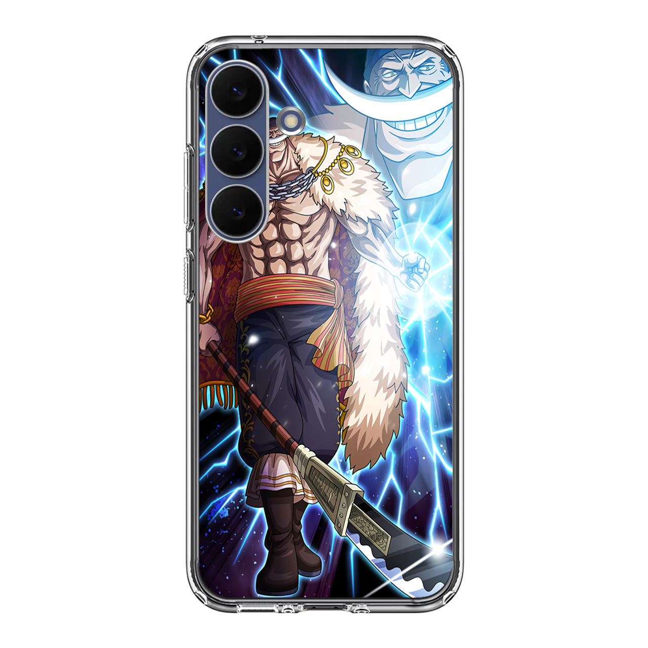 Shirohige With Gura Gura Power Samsung Galaxy S25 FE Case