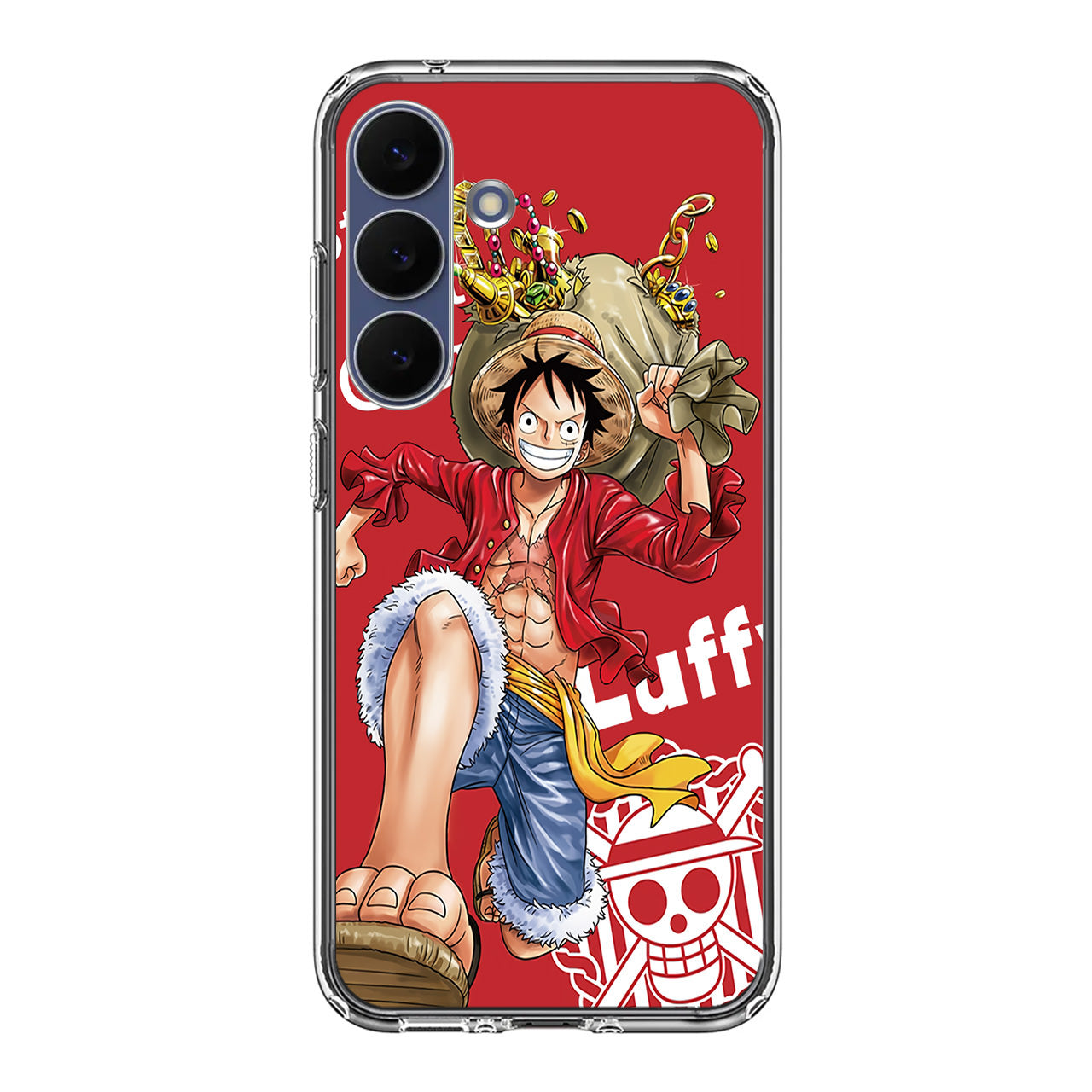 Straw Hat Monkey D Luffy Samsung Galaxy S25 FE Case