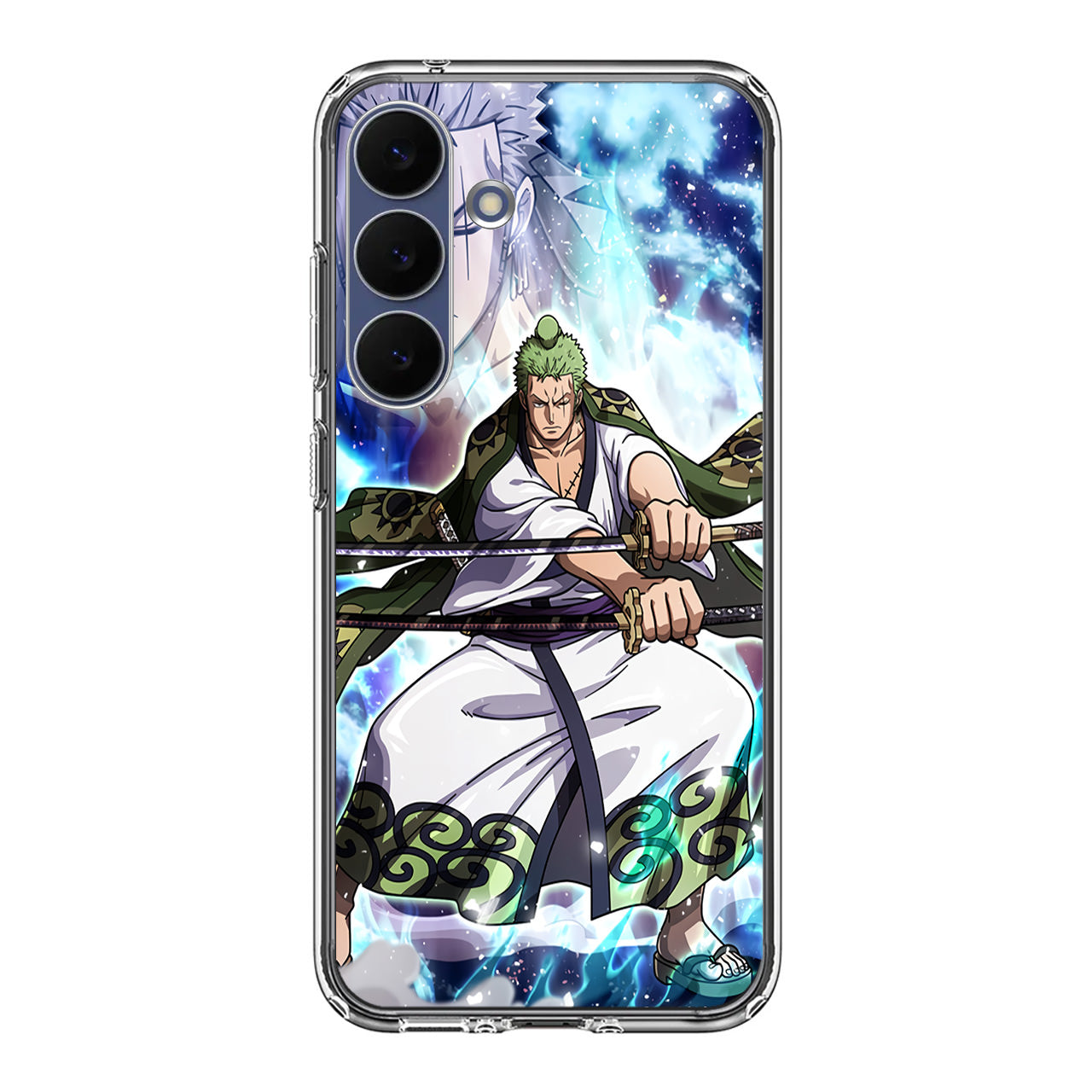 Zoro Two-Sword Style Arc Wano Samsung Galaxy S25 FE Case