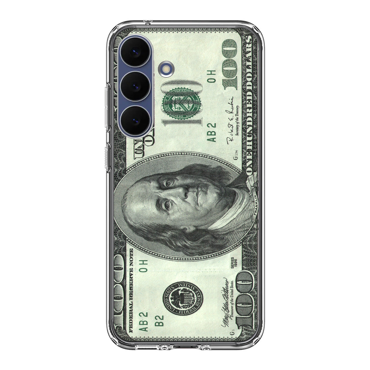 100 Dollar Samsung Galaxy S25 FE Case