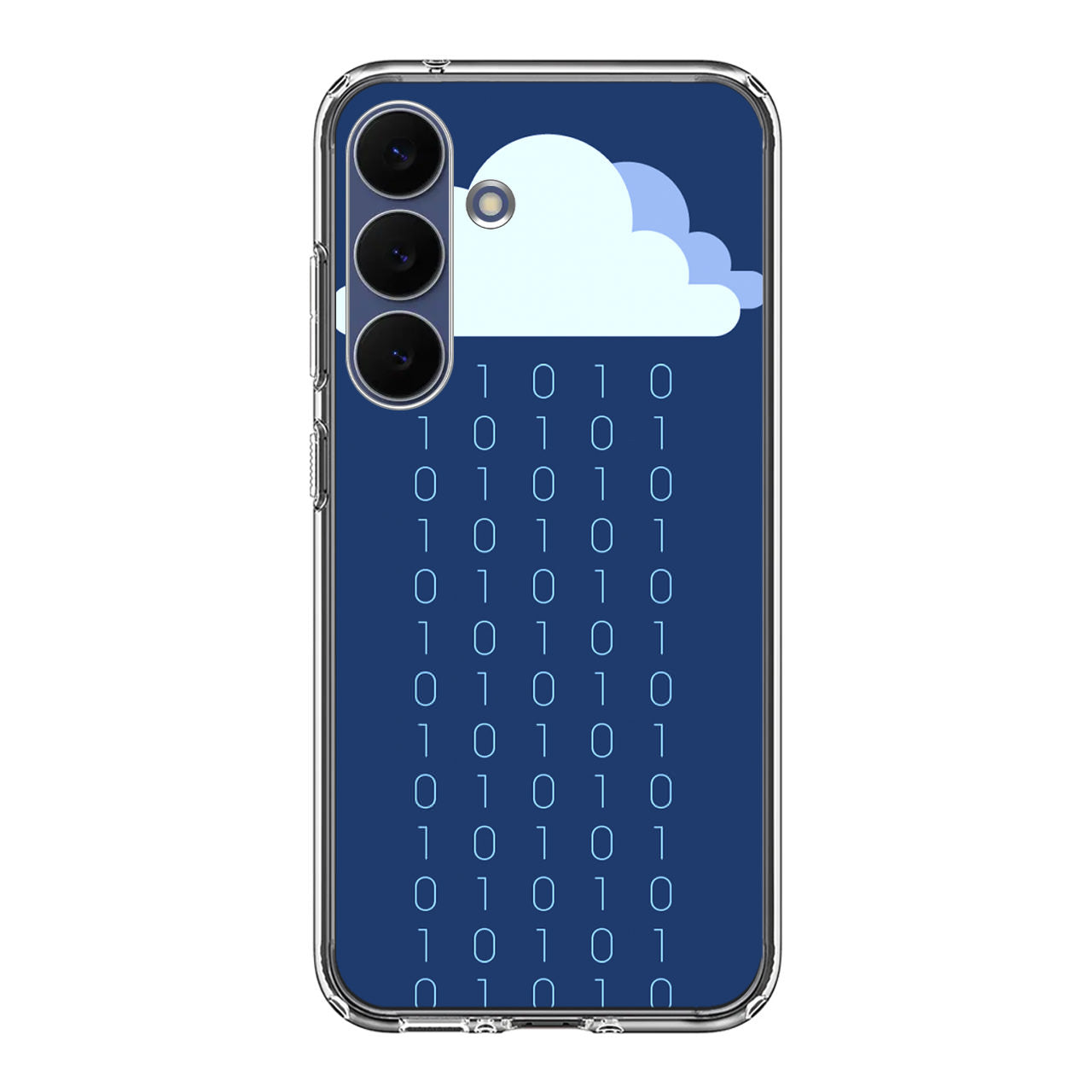 Abstract Binary Minimalist Samsung Galaxy S25 FE Case