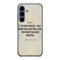Albus Dumbledore Quote Samsung Galaxy S25 FE Case