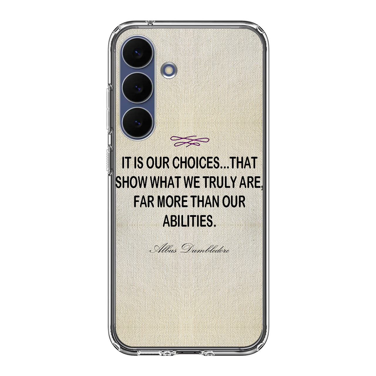 Albus Dumbledore Quote Samsung Galaxy S25 FE Case