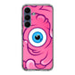 All Seeing Bubble Gum Eye Samsung Galaxy S25 FE Case