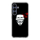 Anonymous Blood Splashes Samsung Galaxy S25 FE Case