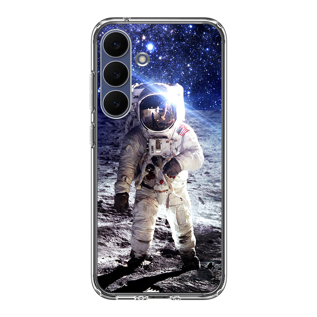 Astronaut Space Moon Samsung Galaxy S25 FE Case