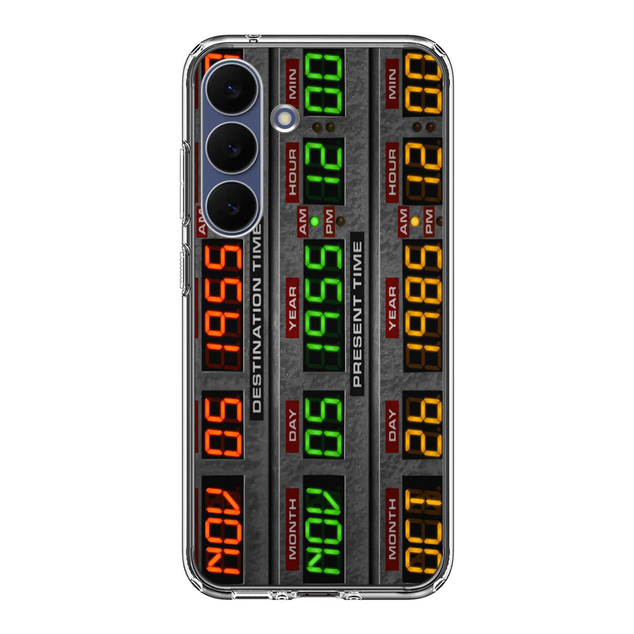 Back To The Future Time Circuits Samsung Galaxy S25 FE Case