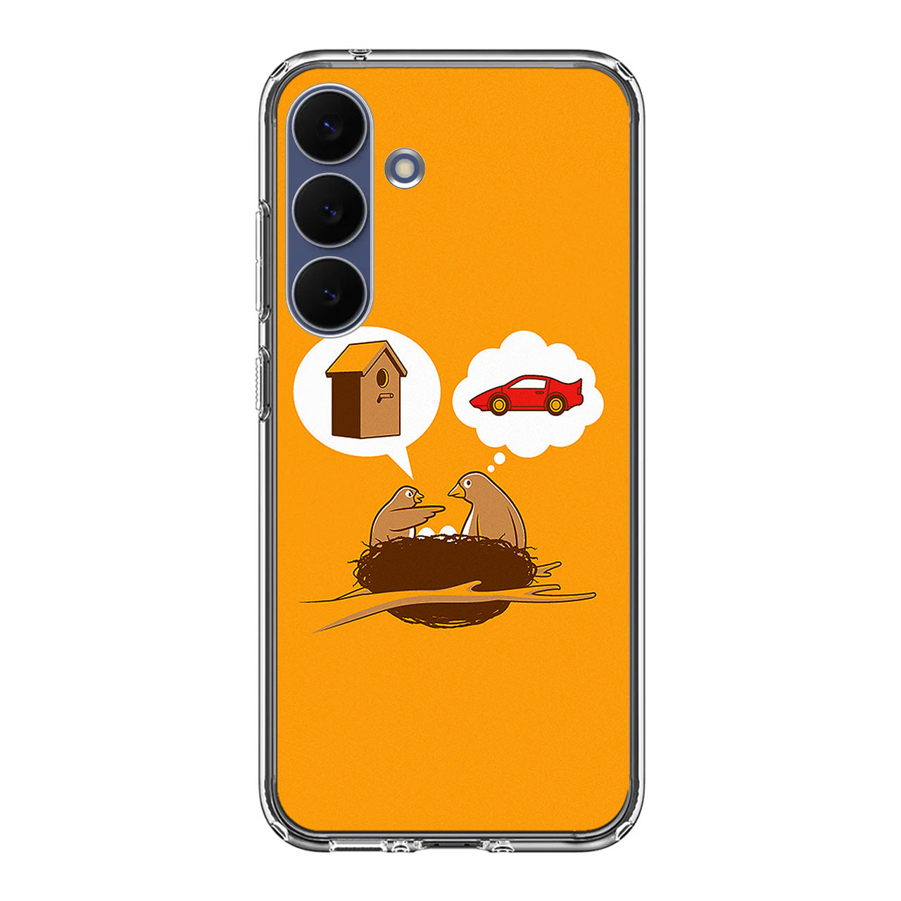 Bird Life Priorities Samsung Galaxy S25 FE Case