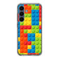 Blocks Rainbow Pattern Samsung Galaxy S25 FE Case