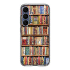 Bookshelf Library Samsung Galaxy S25 FE Case