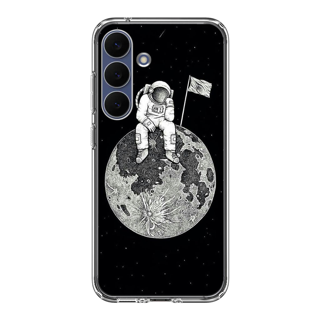Bored Astronaut Samsung Galaxy S25 FE Case