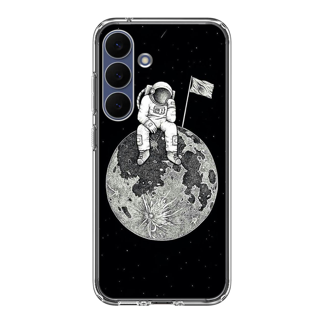 Bored Astronaut Samsung Galaxy S25 FE Case