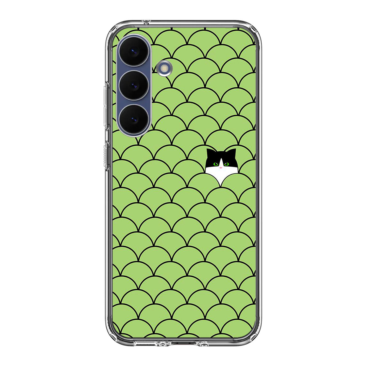 Cat Circles Samsung Galaxy S25 FE Case